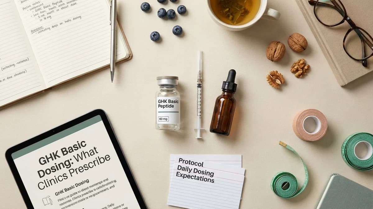 GHK Basic Dosing: What Clinics Prescribe and What to Expect