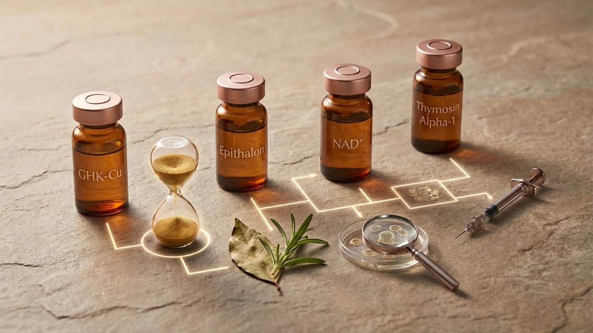 Anti-Aging Peptide Protocol: Best Peptides for Longevity & Skin (2026)