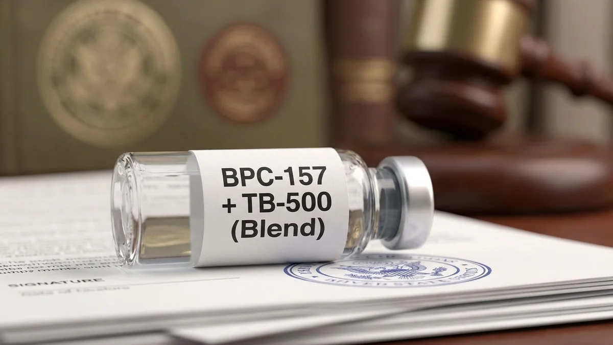Is BPC-157, TB-500 (Blend) Legal? FDA Status and Regulations Explained (2026)