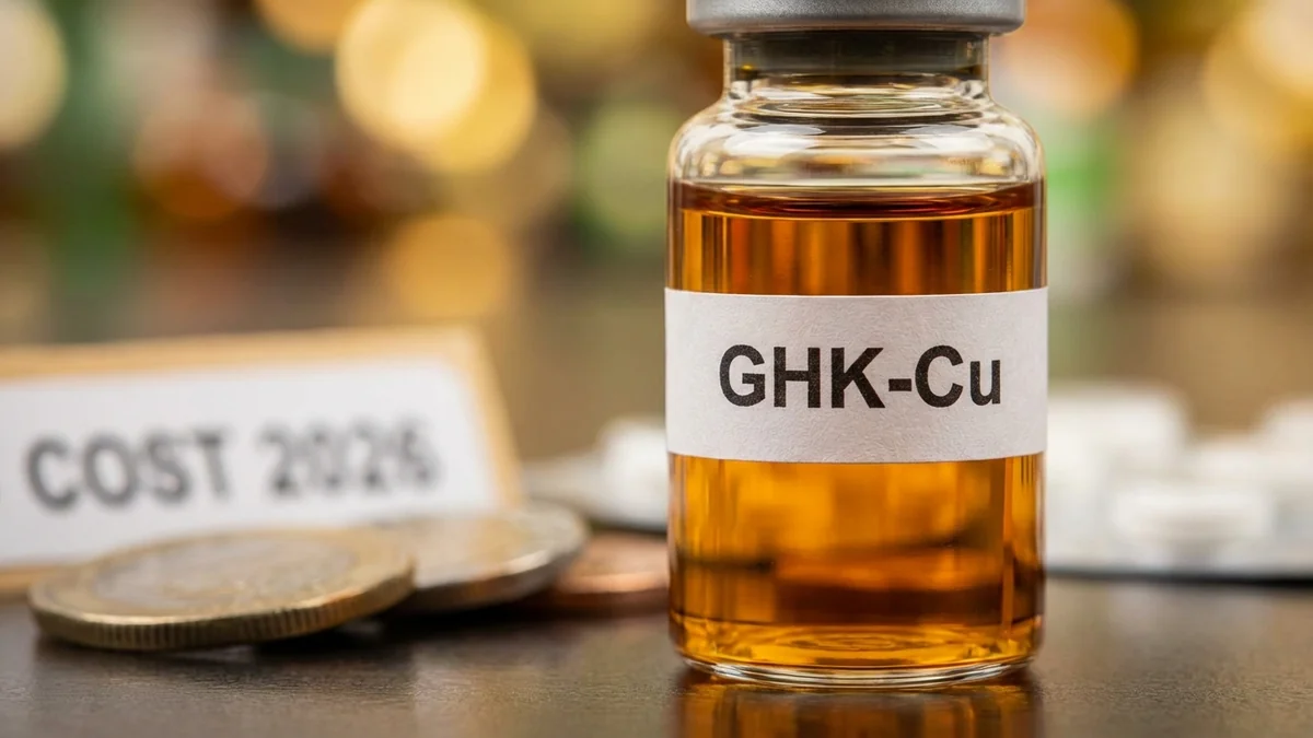 How Much Does GHK-Cu (Copper Peptide) Cost in 2026? Pricing Breakdown