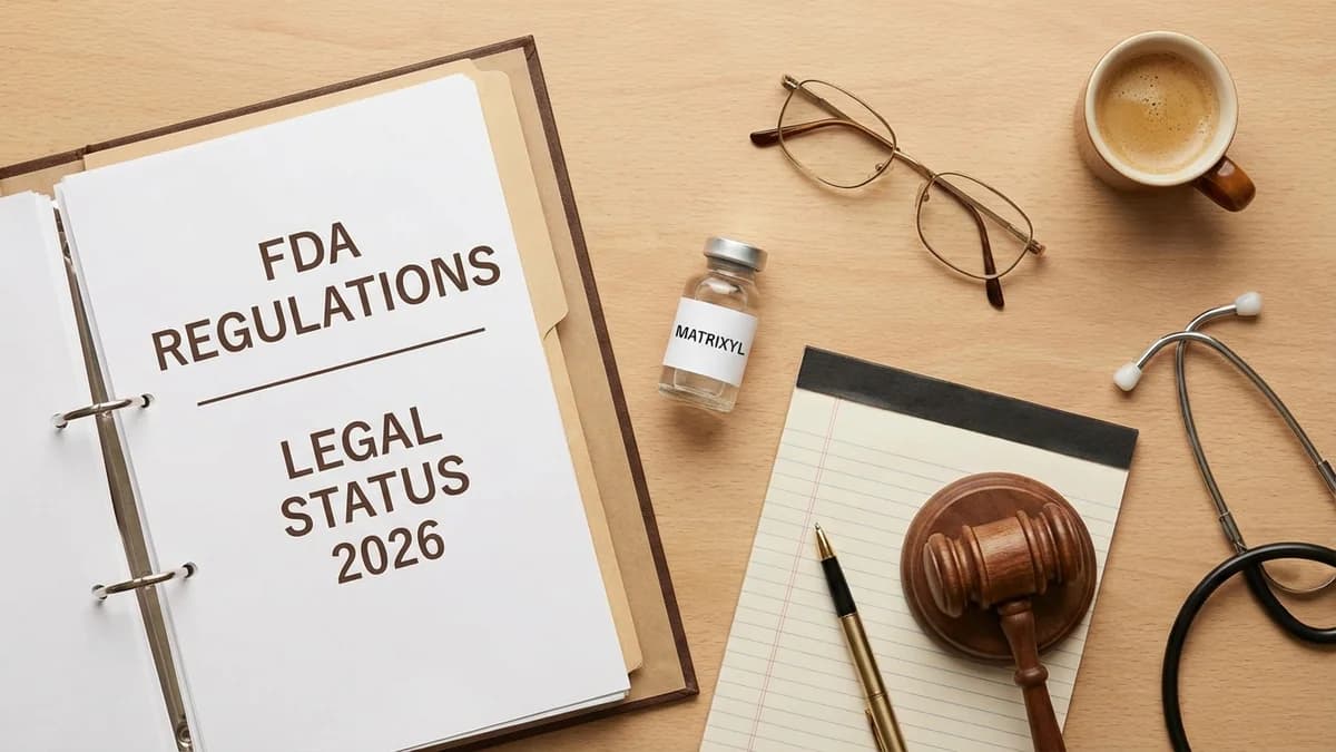 Is Matrixyl Legal? FDA Status and Regulations Explained (2026)