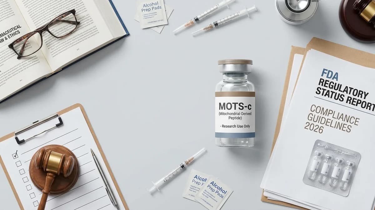 Is MOTS-c Legal? FDA Status and Regulations Explained (2026)