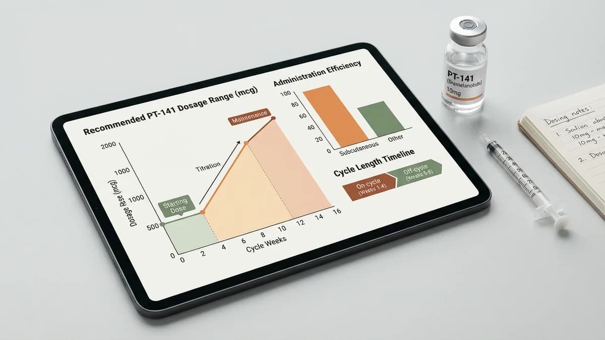 PT-141 Dosage Guide: How Much Should You Take? (2026)