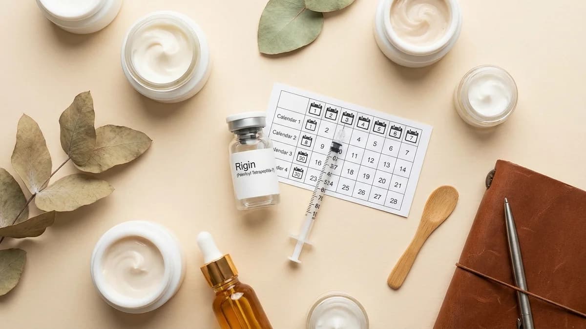 Rigin (Palmitoyl Tetrapeptide-7) Dosing: What Clinics Prescribe and What to Expect