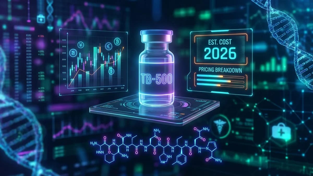 How Much Does TB-500 (Thymosin Beta-4) Cost in 2026? Pricing Breakdown